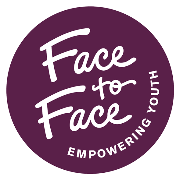 Face To Face Logo - Calligraphy (600x596), Png Download