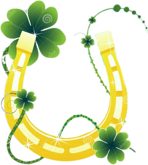 Herradura Sticker - Luck (506x563), Png Download