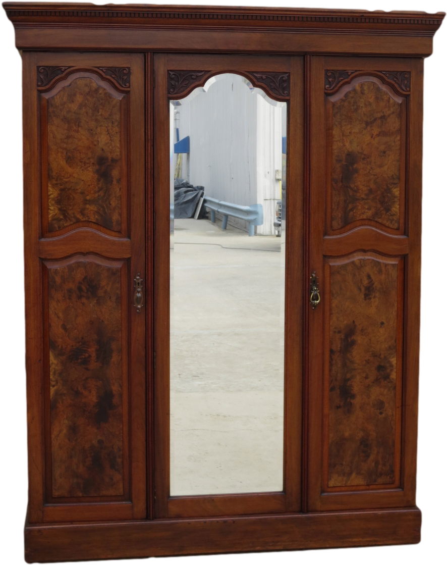 Hanging Wardrobe Armoire - Antique Wardrobe Png (1200x1200), Png Download