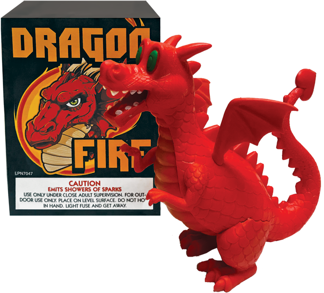Intense Red Flame And Green - Animal Figure (662x604), Png Download