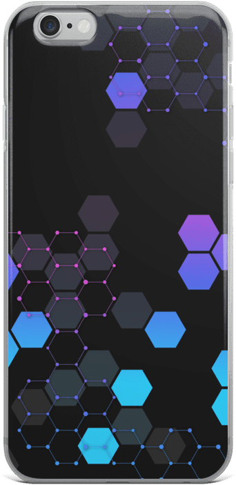 Protect // Hex Grid Iphone Case - Mobile Phone Case (1000x1000), Png Download