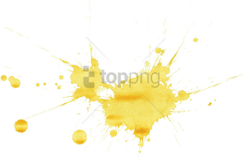 Free Png Yellow Paint Splash Png Png Image With Transparent - Orb-weaver Spider (850x565), Png Download