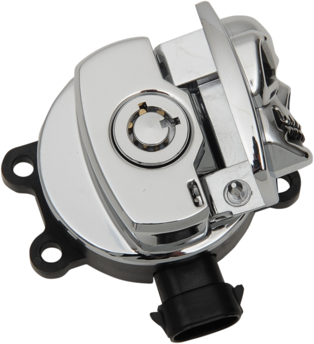 Drag Specialties Chrome Skull Ignition Switch For 12-18 - Camera (1004x1099), Png Download