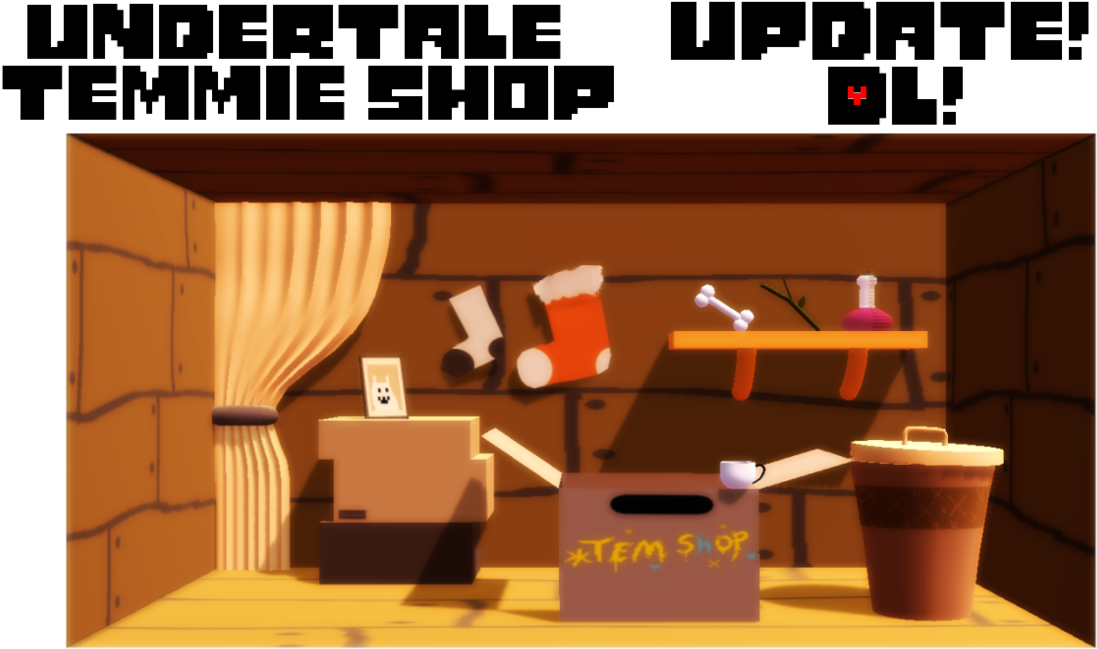 Thumb Image - Undertale Tem Shop Background (1179x678), Png Download