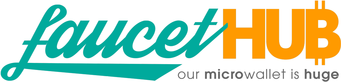 Logo - Faucethub Io Logo (1200x363), Png Download