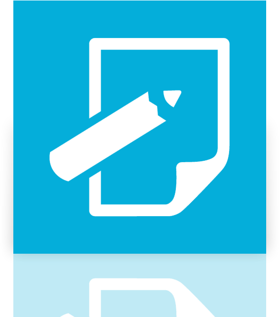 Mirror, Notepad Icon - Notepad Icon Windows 10 (640x640), Png Download