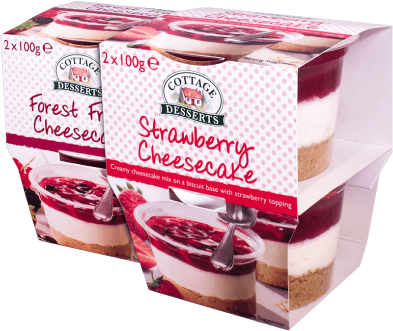 Multi Pack Desserts - Cottage Desserts (900x900), Png Download