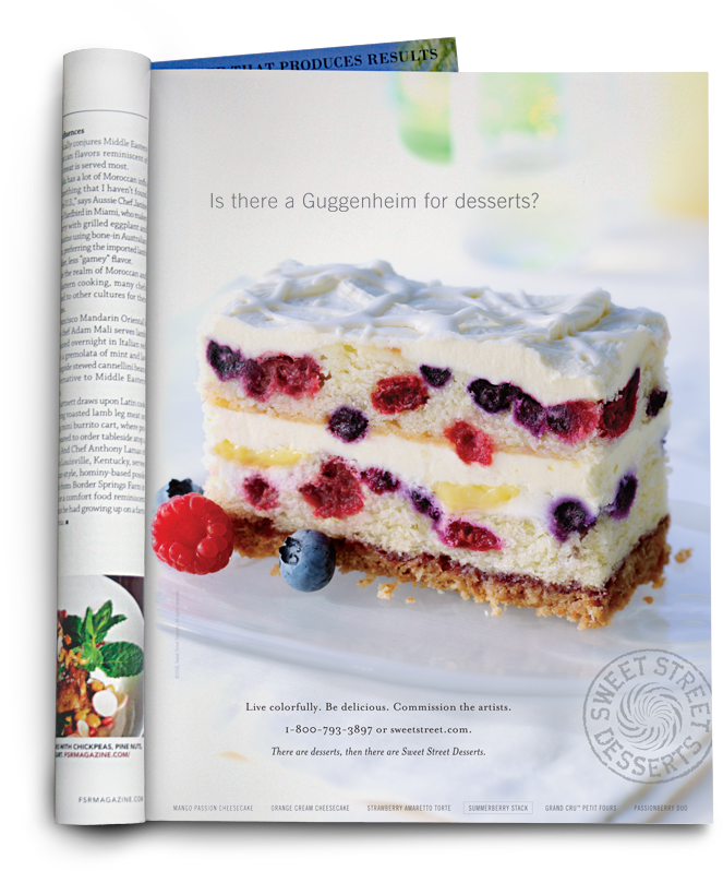Ssummerberry Stack Ad - Sweet Street Desserts (1200x800), Png Download