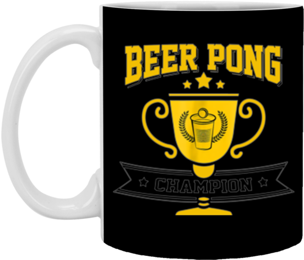 Beer Pong Champion Costume Master Champ Legend World - Mug (600x600), Png Download