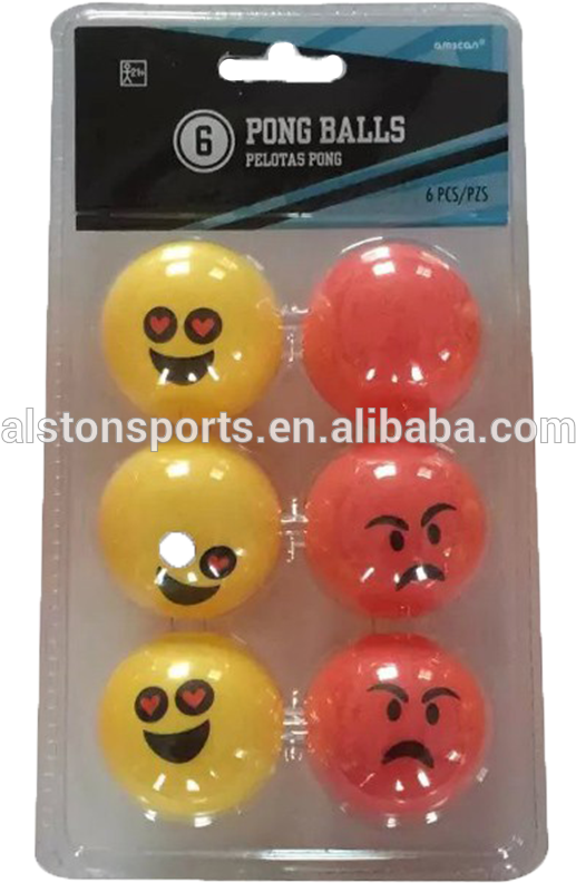 40mm Oem Colorful Plastic Beer Pong Balls For Games,practice,carnival - Smiley (800x800), Png Download