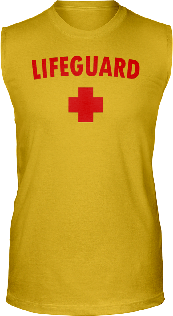 Lifeguard Tank Top, Gildan - Cross (819x1024), Png Download