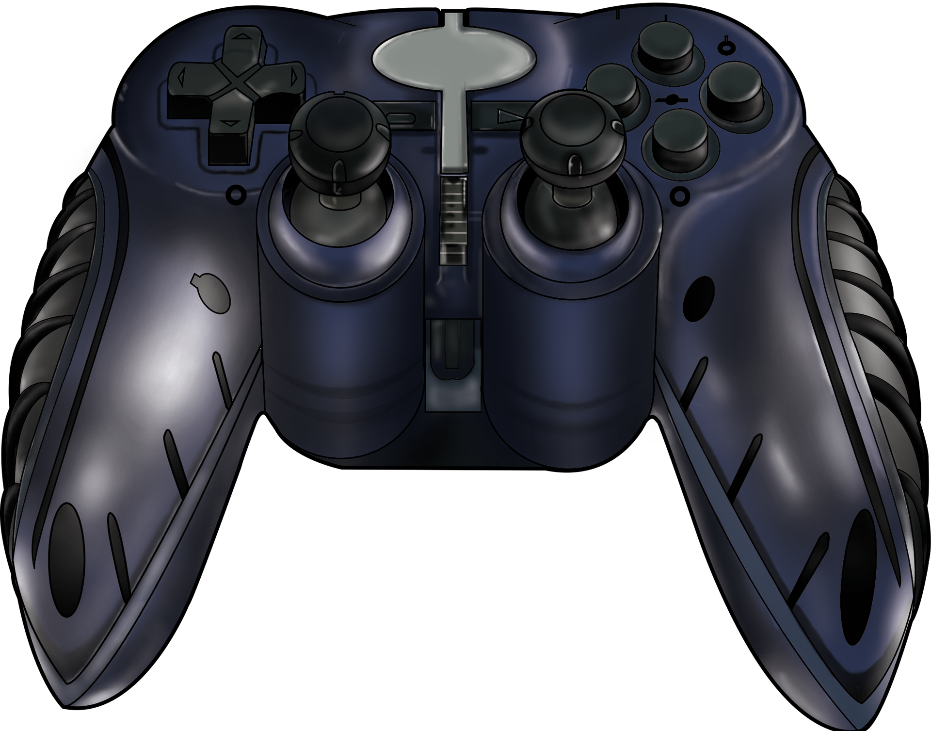 Playstation 2 Controller - Game Controller (1920x1507), Png Download