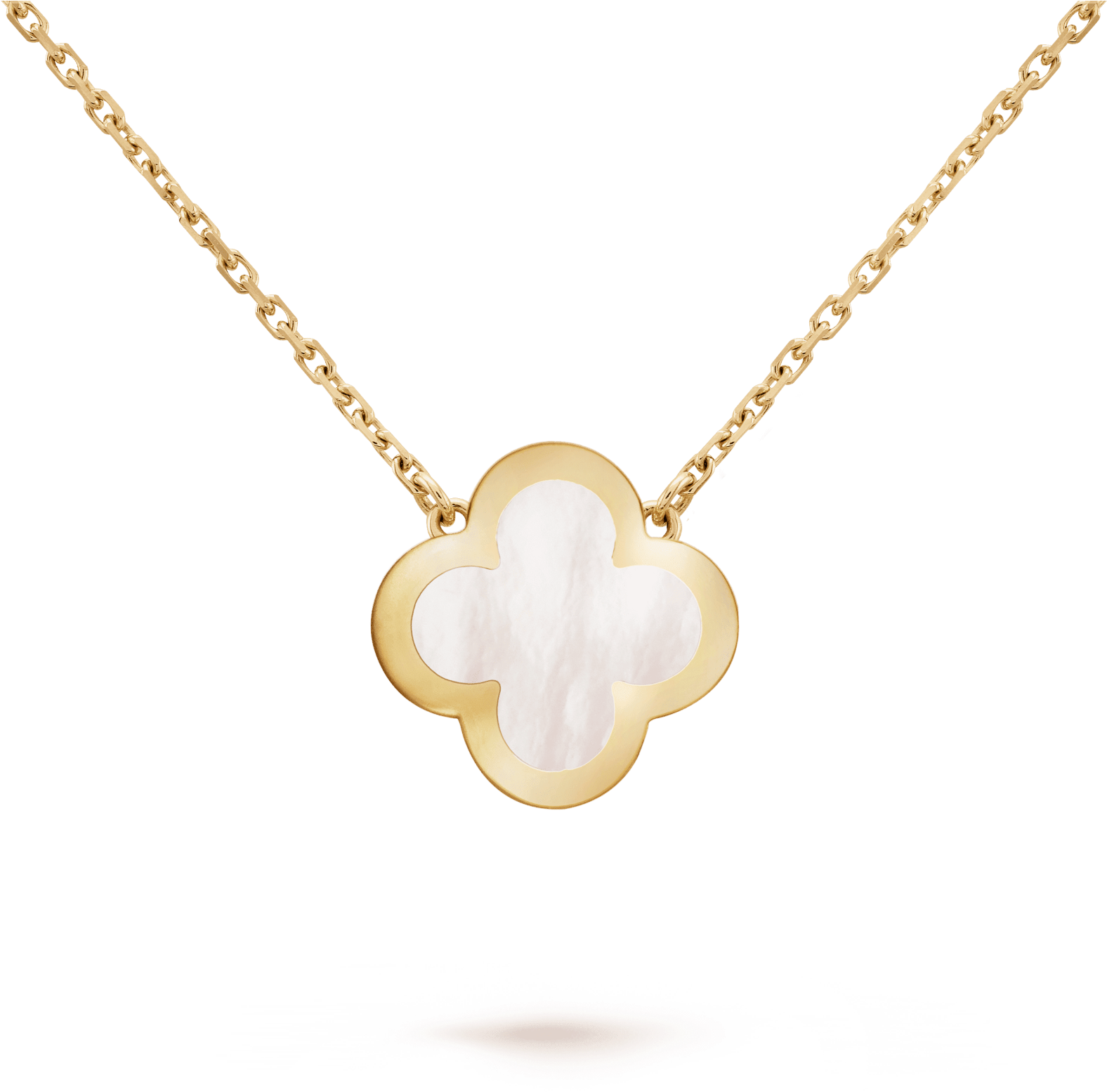 Pure Alhambra Pendant, - Van Cleef Necklace Green (2000x2000), Png Download
