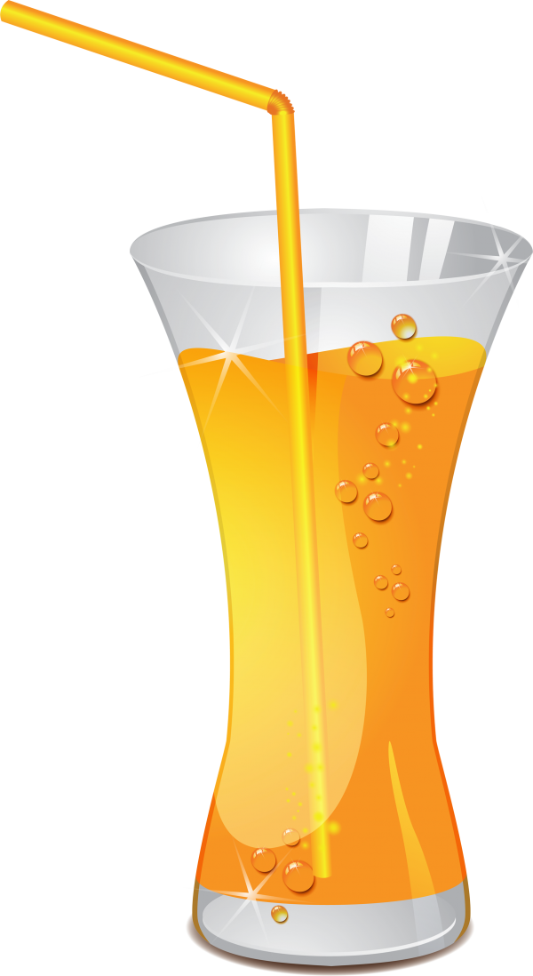 Juice Png Free Download - Fruit Juice Clipart Png (600x1098), Png Download