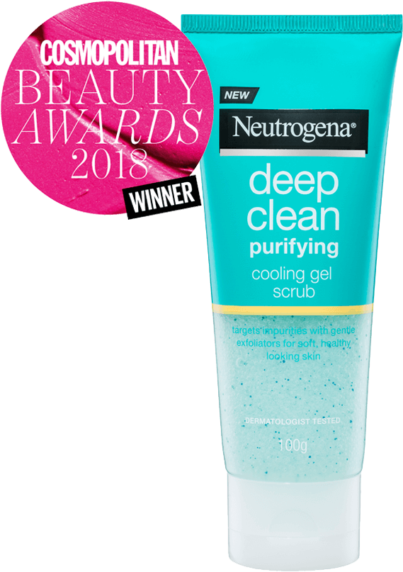 Deep Clean Gel Scrub Award - Cosmetics (826x826), Png Download
