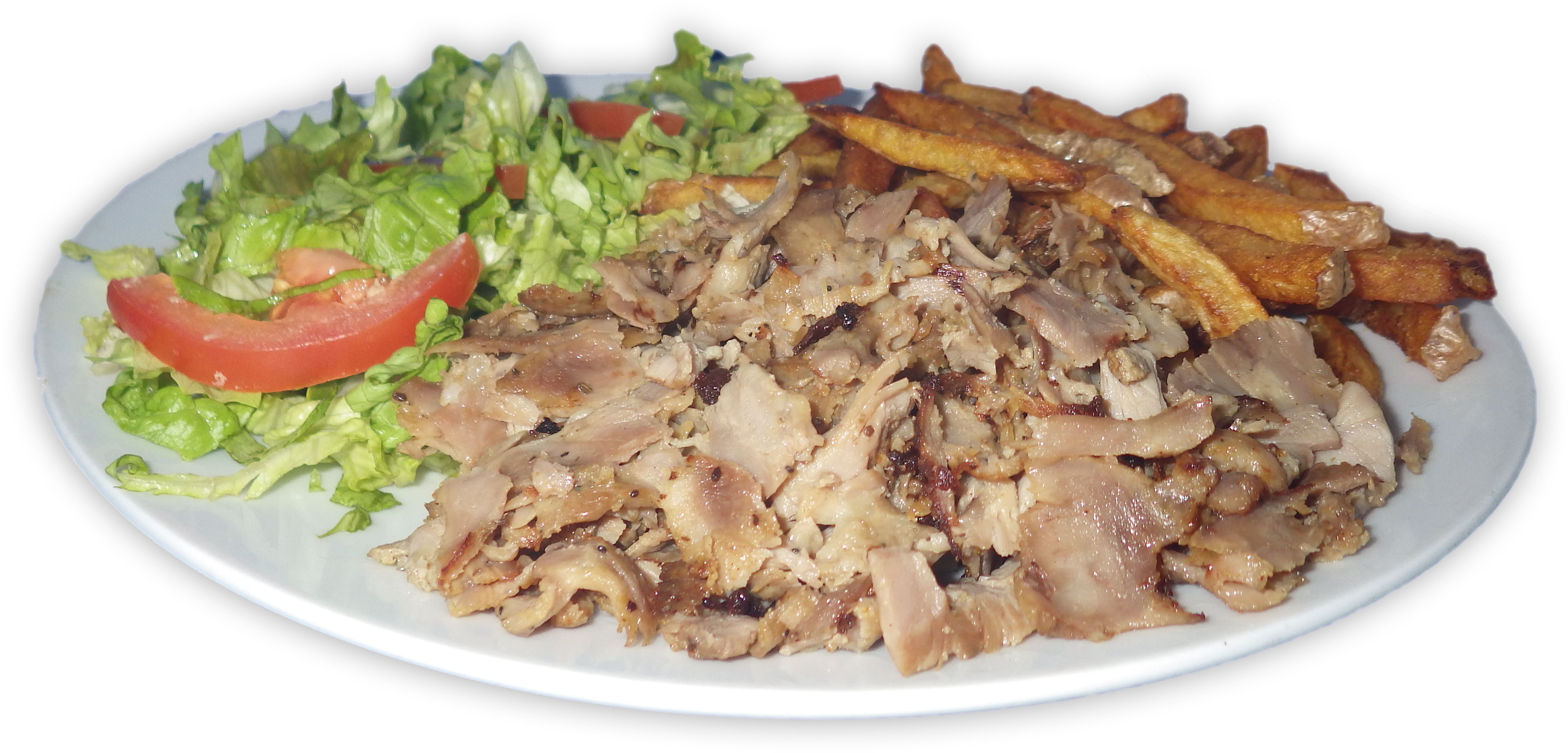 La Baracca Assiette Kebab - Liver And Onions (4608x2592), Png Download