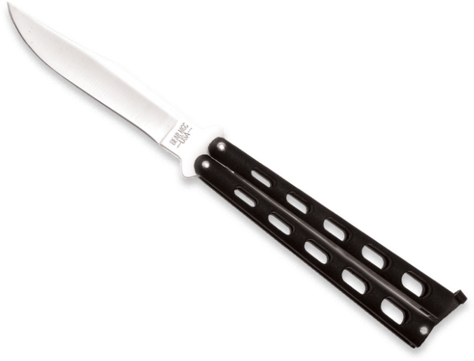 Butterfly Knife Png - Bear And Son Butterfly Knives (780x680), Png Download