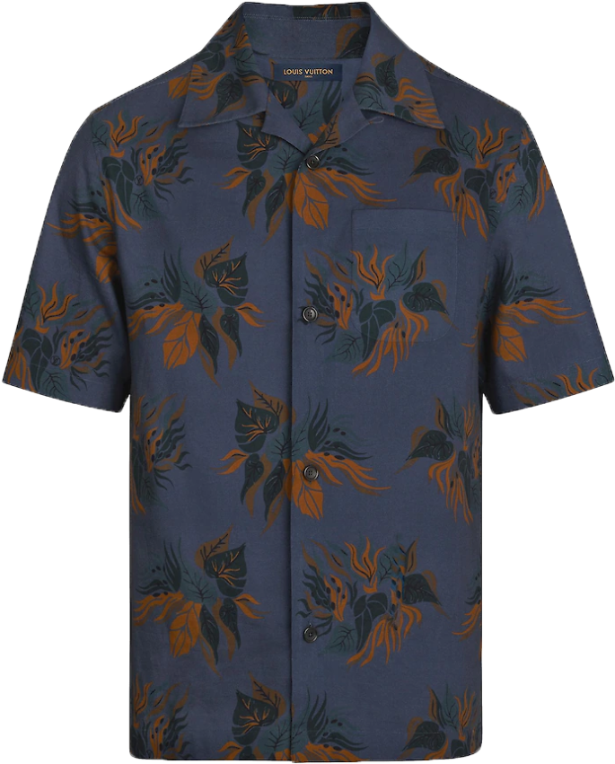 Louis Vuitton Hawaiian Shirt - Polo Shirt (814x906), Png Download