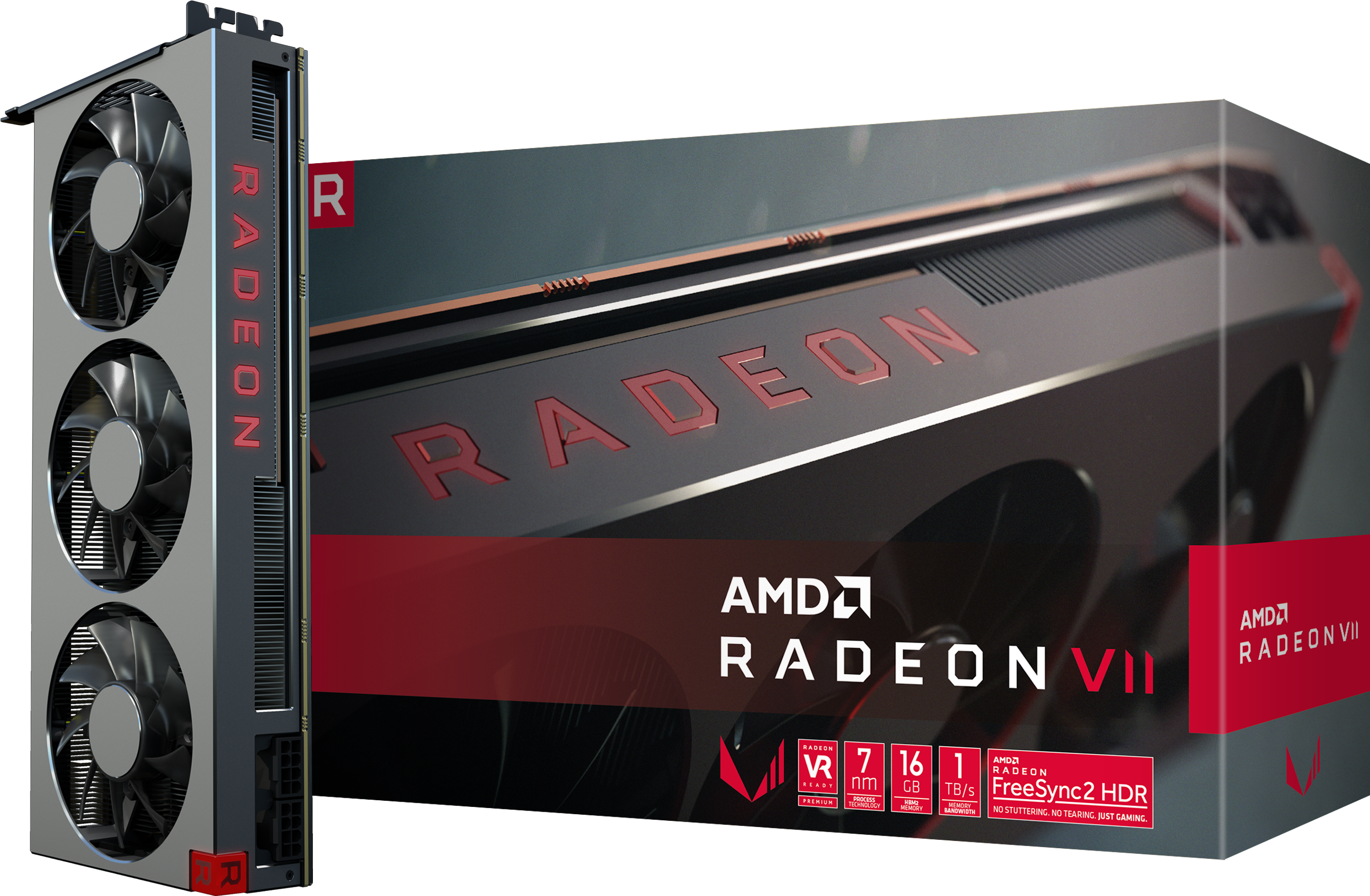 Amd Radeon Vii Full Resolution - Xfx Amd Radeon Vii (3840x2160), Png Download