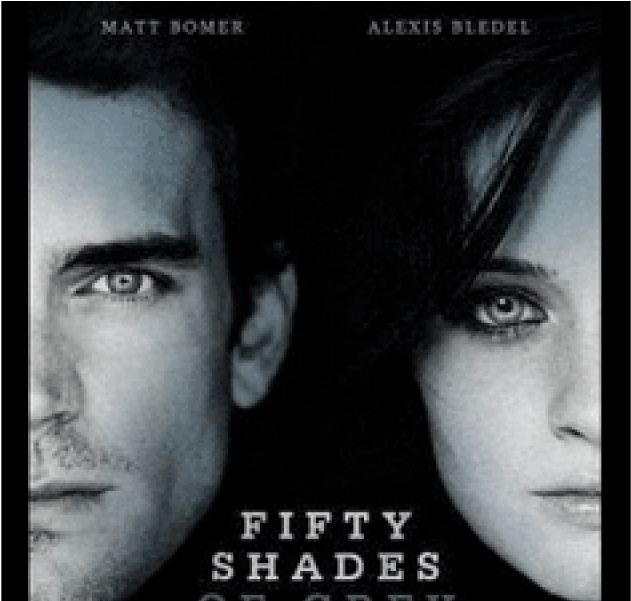 Alexis Bledel And Matt Bomer Fifty Shades (800x600), Png Download