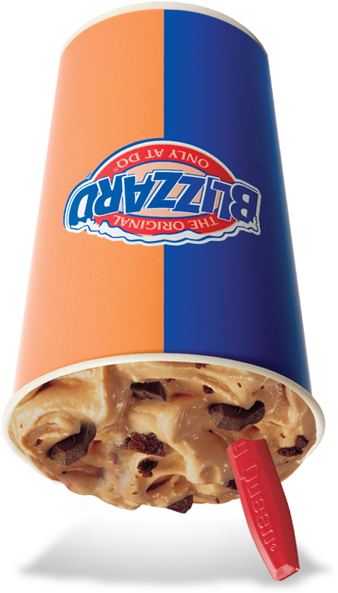 Blizzard - Dairy Queen Brownie Temptation (940x863), Png Download
