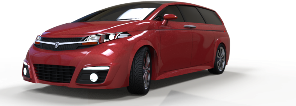 Load In 3d Viewer Uploaded By Anonymous - Minivan (960x440), Png Download