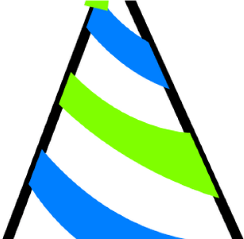 Cap Clipart Softball - Transparent Background Birthday Hat Clipart (640x480), Png Download