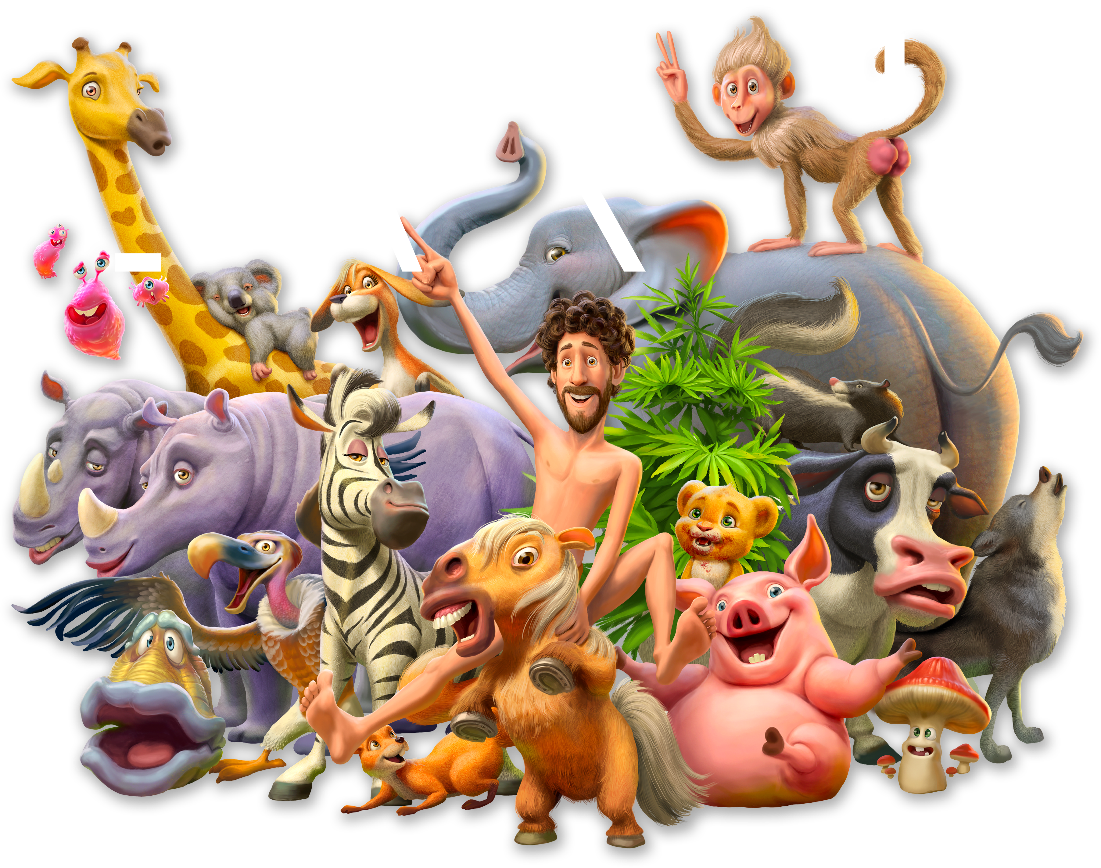 [ Img] - Earth Lil Dicky Cast (3610x2844), Png Download