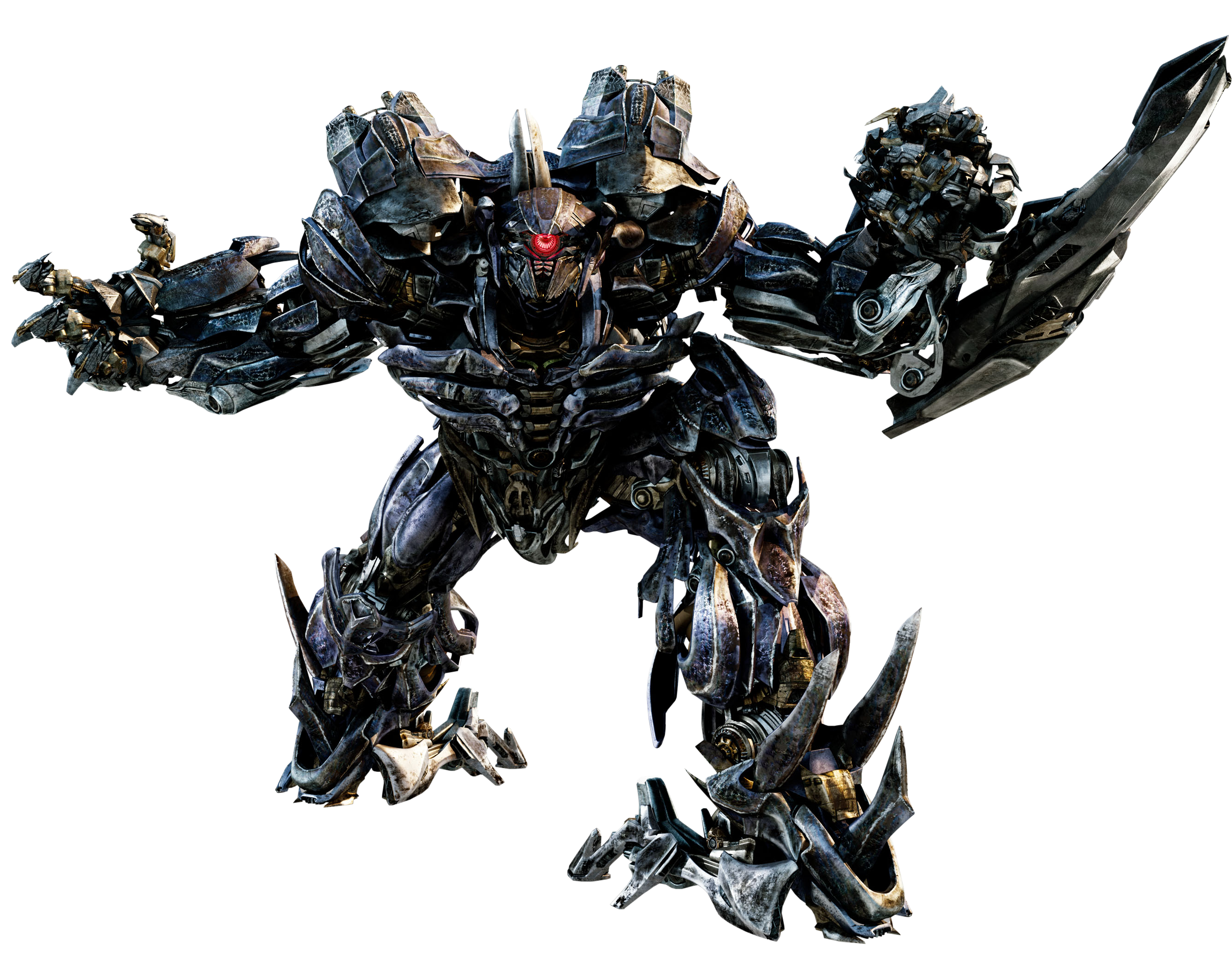Transformers Dark Of The Moon Shockwave (2708x2085), Png Download