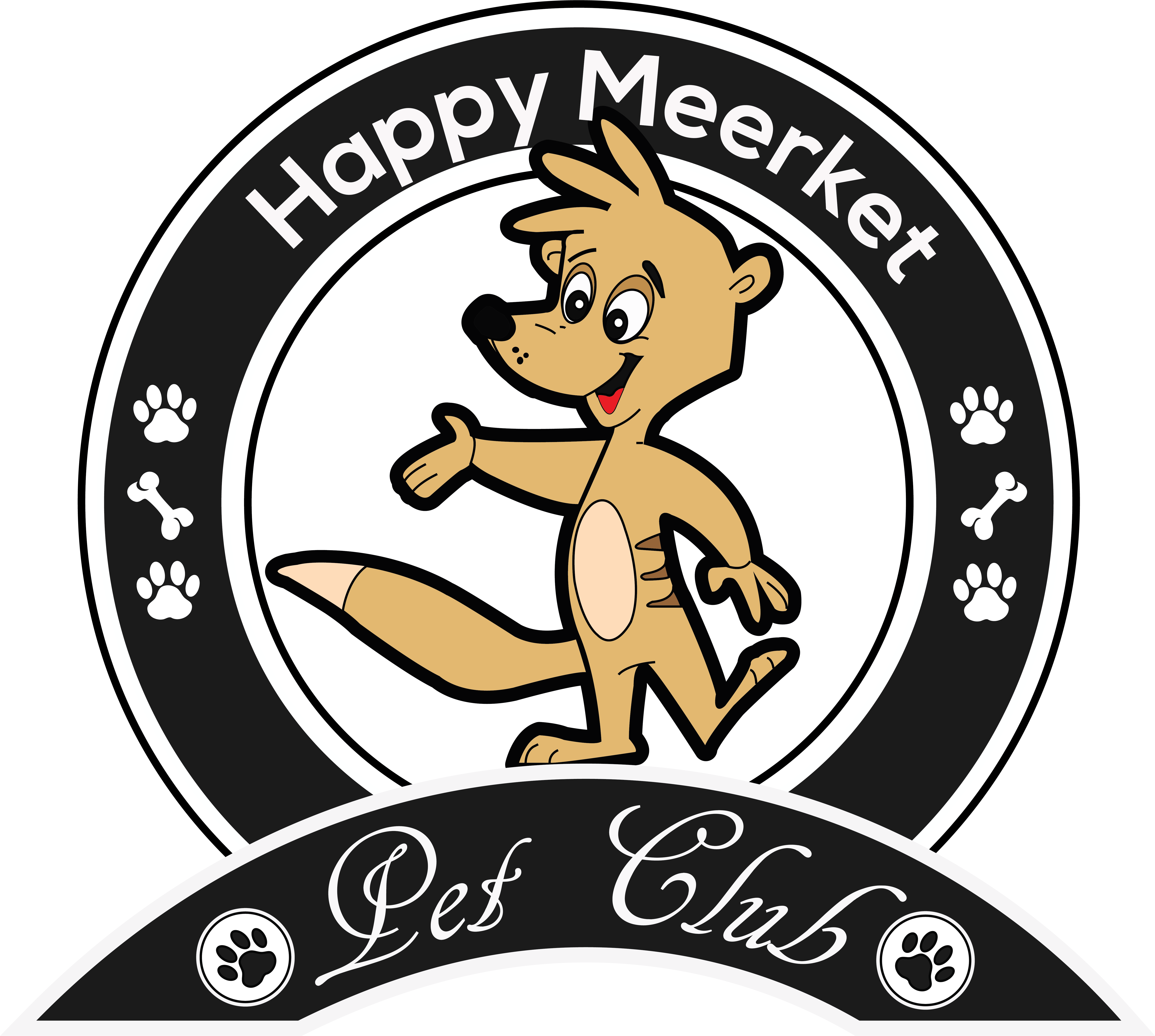Happy Meerkat - Clip Art (6341x5704), Png Download