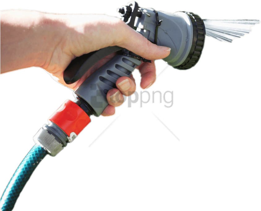 Free Png Download Woman Using A Garden Hose Png Images - Chainsaw (850x722), Png Download