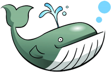 Sperm Whale Clipart Beached - Cartoon Ocean Animals (640x480), Png Download