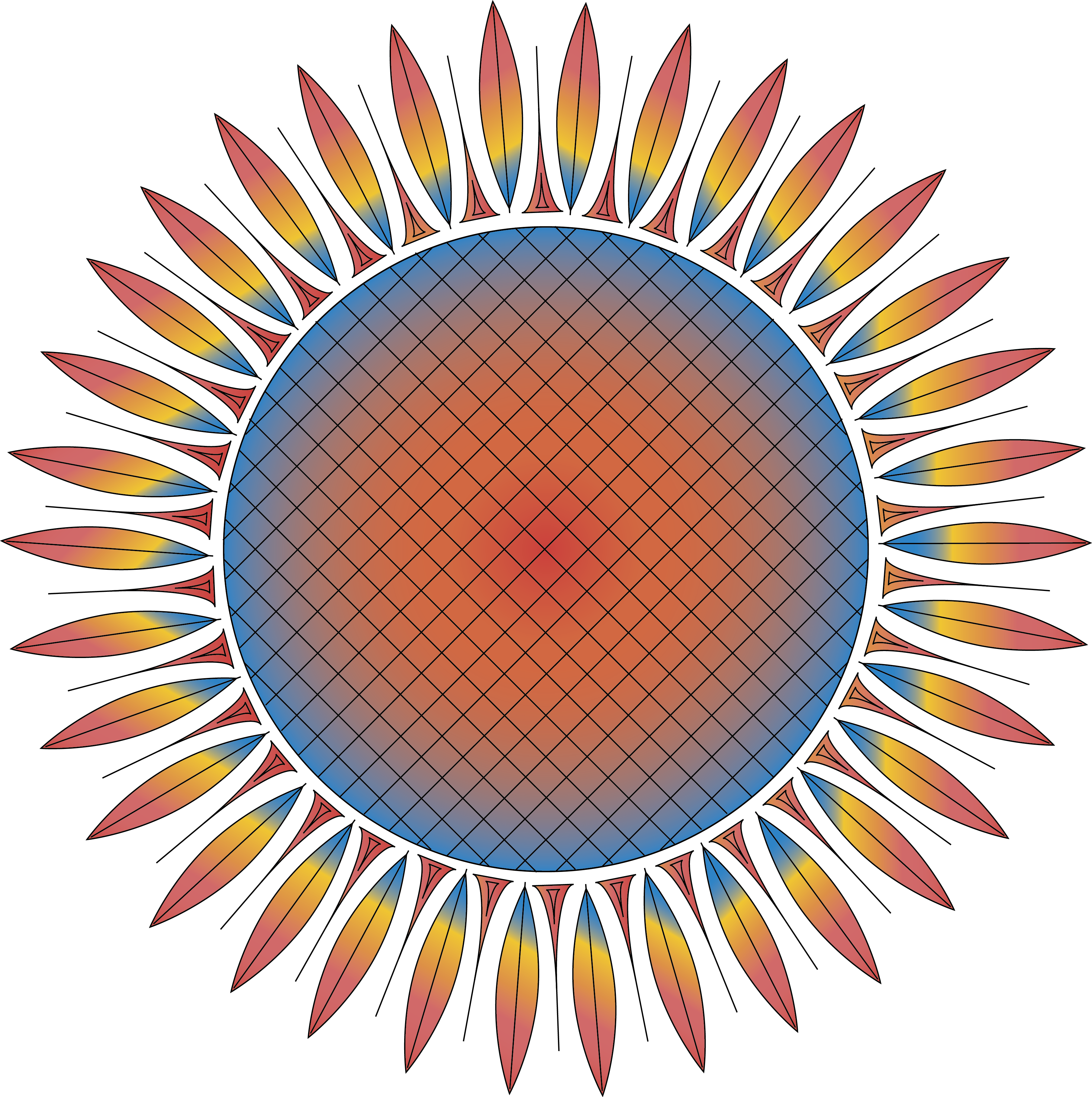 Sun Star Solar World Flare 1329333 - Thor Steinar Logo (3615x3631), Png Download