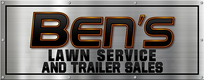 Ben's Lawn Service And Trailer Sales - Metal (1200x300), Png Download