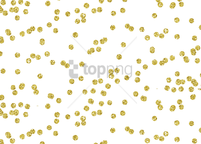 Gold Glitter Confetti Png Transparent Background Gold Confetti Png