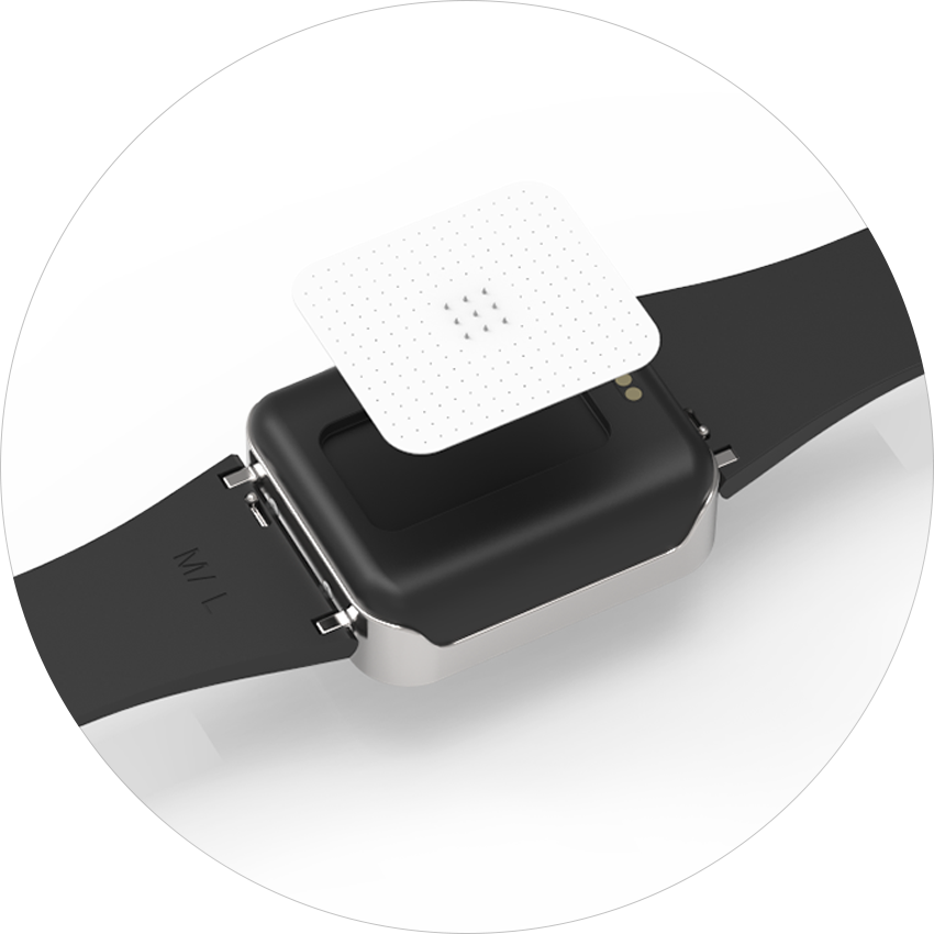 Simple Usage, Hard Technology - K Watch Glucose (850x850), Png Download