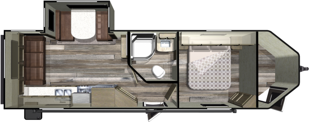 Rv Image - Capsule Hotel (1024x431), Png Download