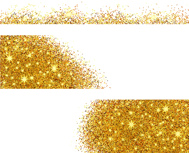 Vector Glitter Sequins Gold Png File Hd Clipart - Vector Graphics
