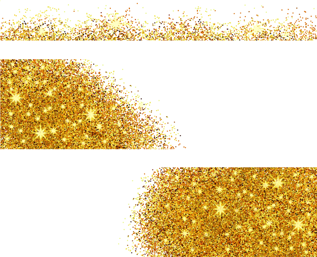 Vector Glitter Sequins Gold Png File Hd Clipart - Vector Graphics (649x525), Png Download