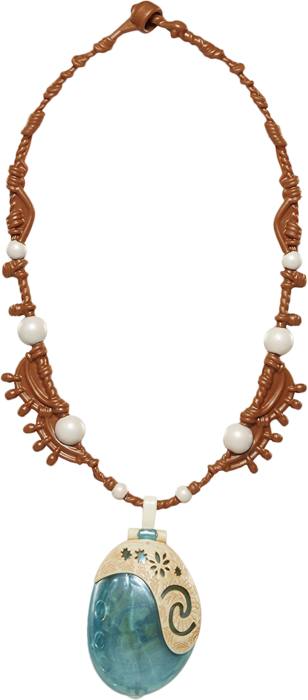 Moana - Moana Necklace Diy (635x1441), Png Download
