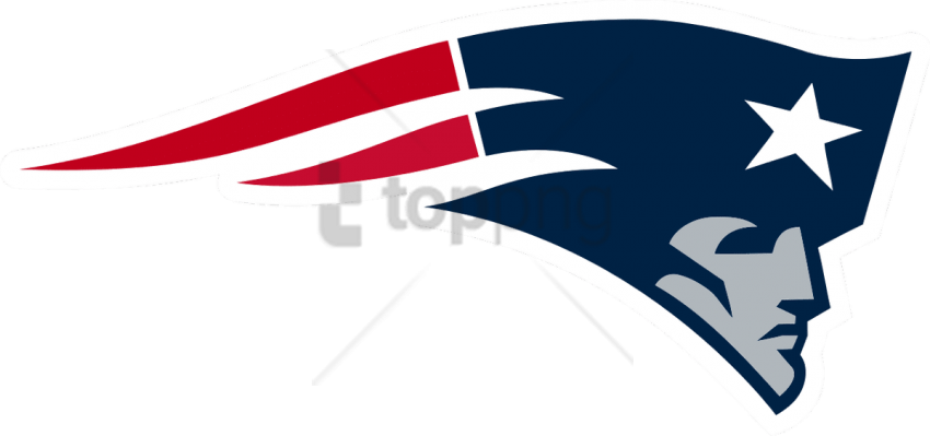 Free Png New England Patriots Logo Png Image With Transparent - Patriots Logo Png (850x399), Png Download