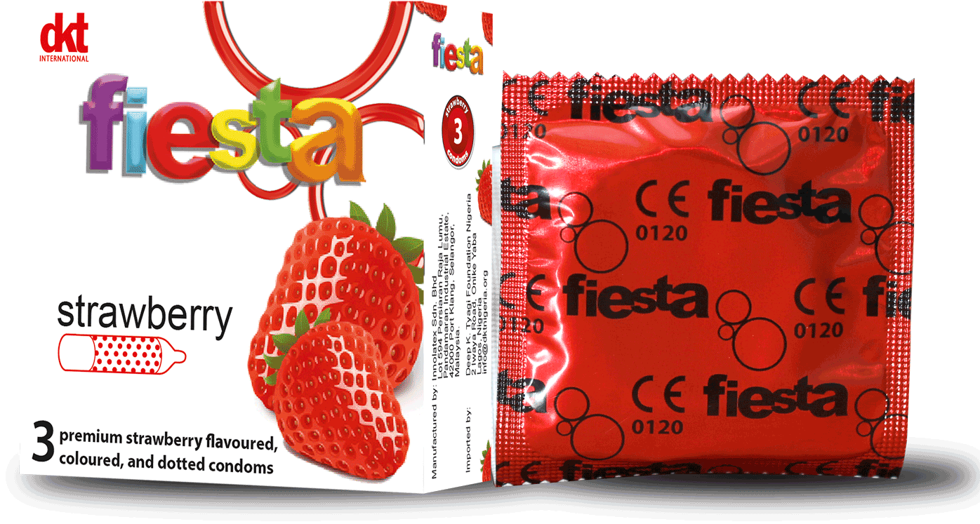 Condoms - Strawberry (1500x1500), Png Download