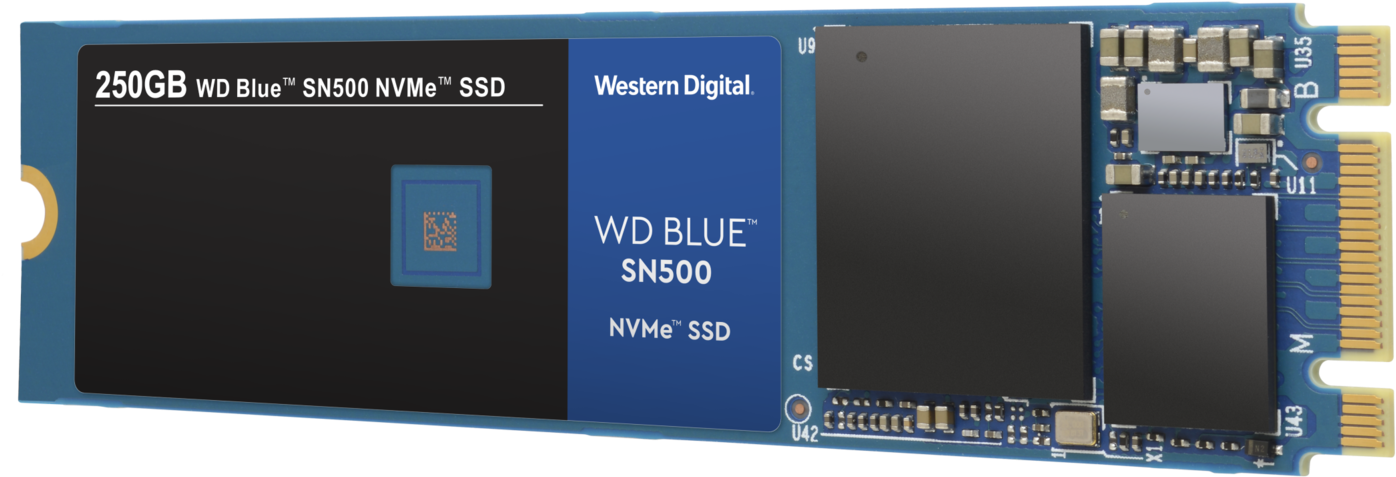 Wd Blue Sn500 Nvme Ssd - Western Digital Blue Sn500 Nvme (2048x1367), Png Download