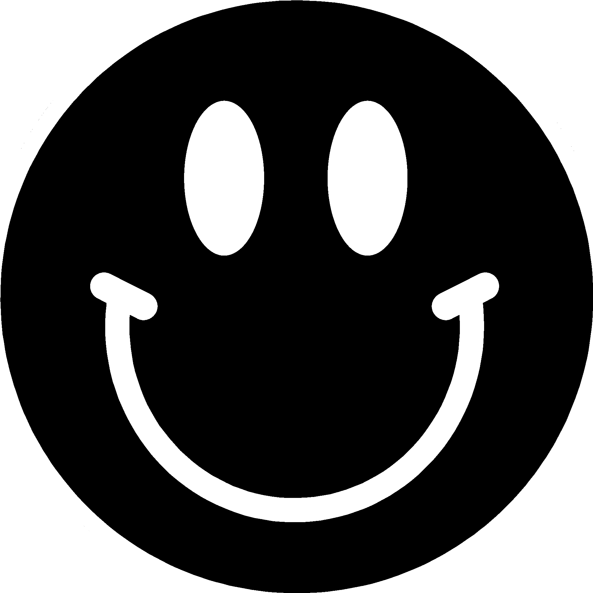 Download No Clipart Black Happy Face Clipart Png Image With No Background Pngkey Com