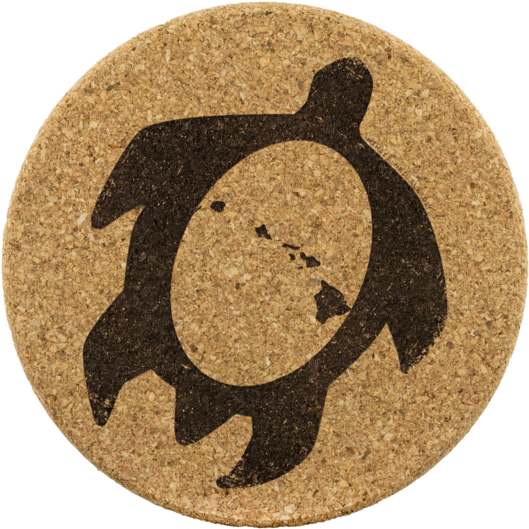 Download Honu Hawaiian Islands Round Cork Coaster Set Coasters Drink Coaster Png Image With No Background Pngkey Com
