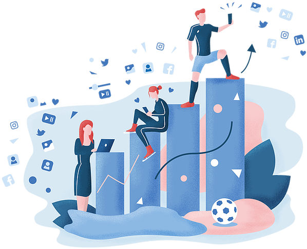 Illustrations For The On-boarding And Web Homepage - Illustration (730x516), Png Download