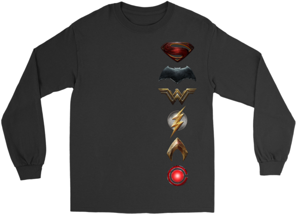 Long-sleeved T-shirt (600x600), Png Download