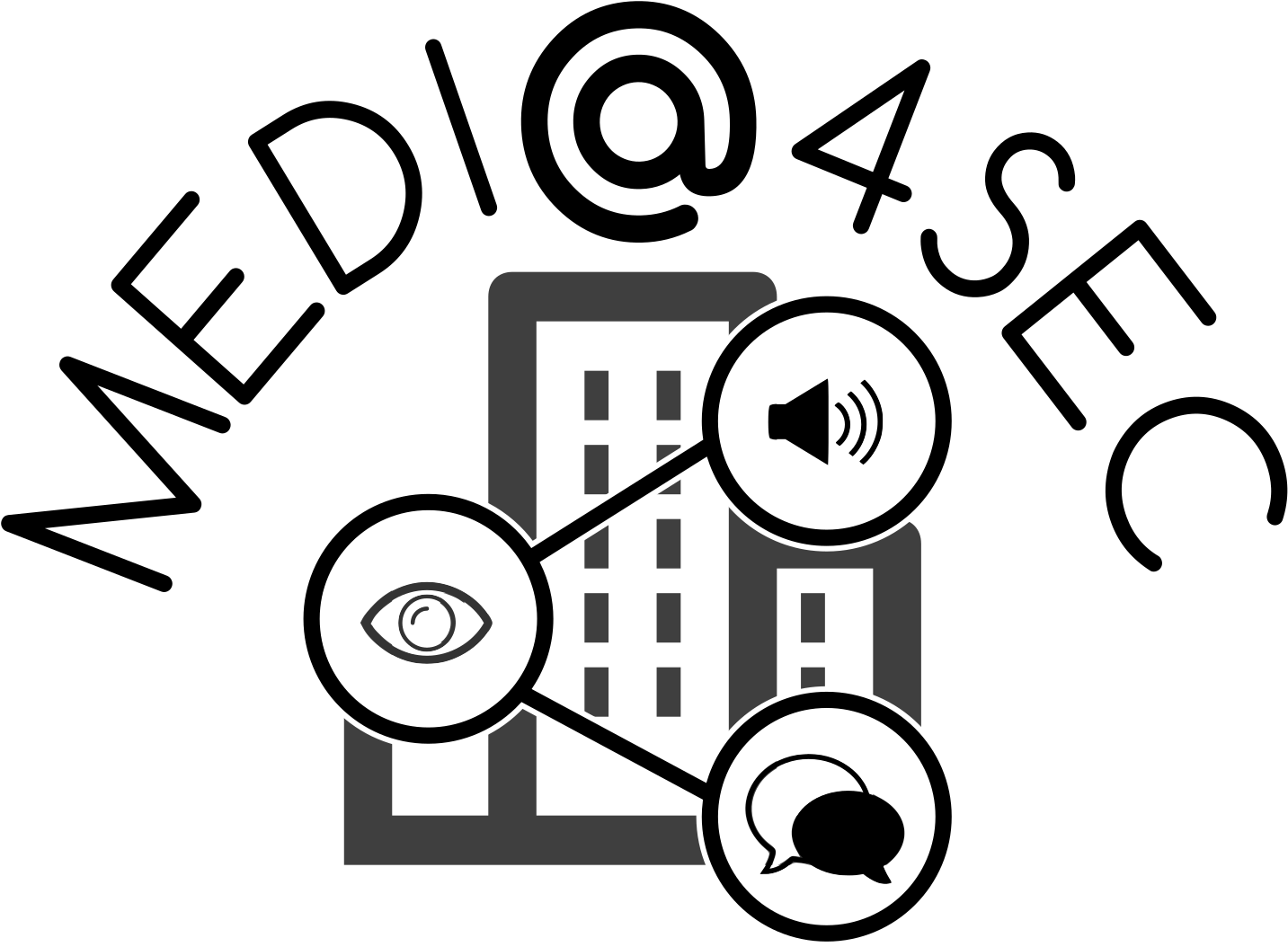 The New Frontier In Public Security - Media4sec Logo (1450x1450), Png Download