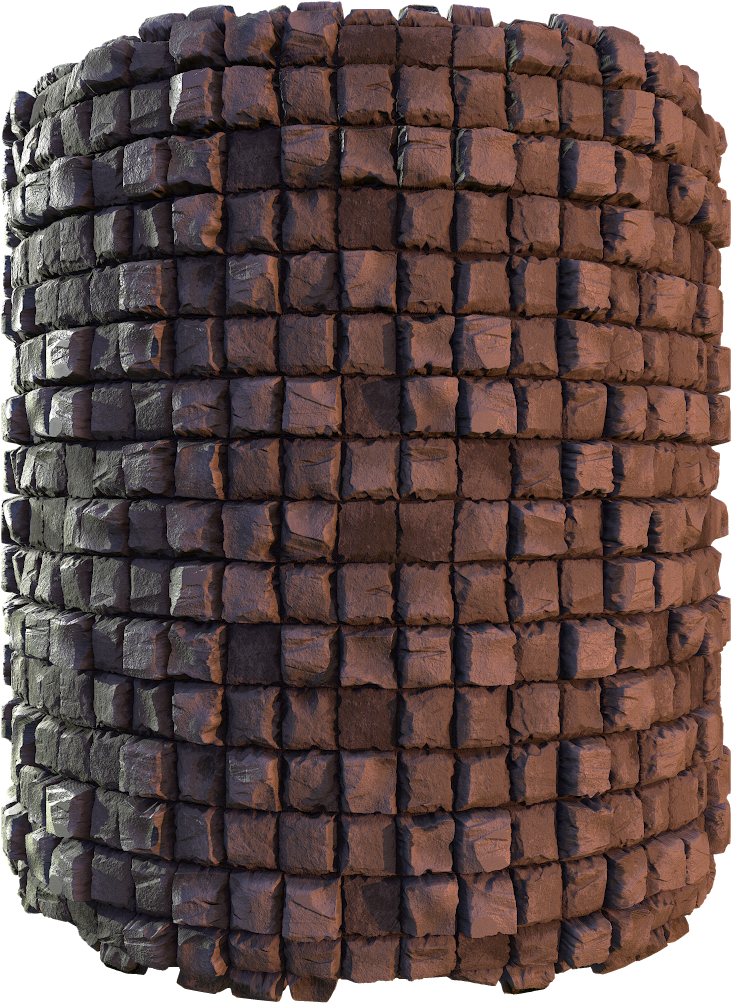 Brick Cylinder Square1 Cylinder - Wood (1920x1080), Png Download