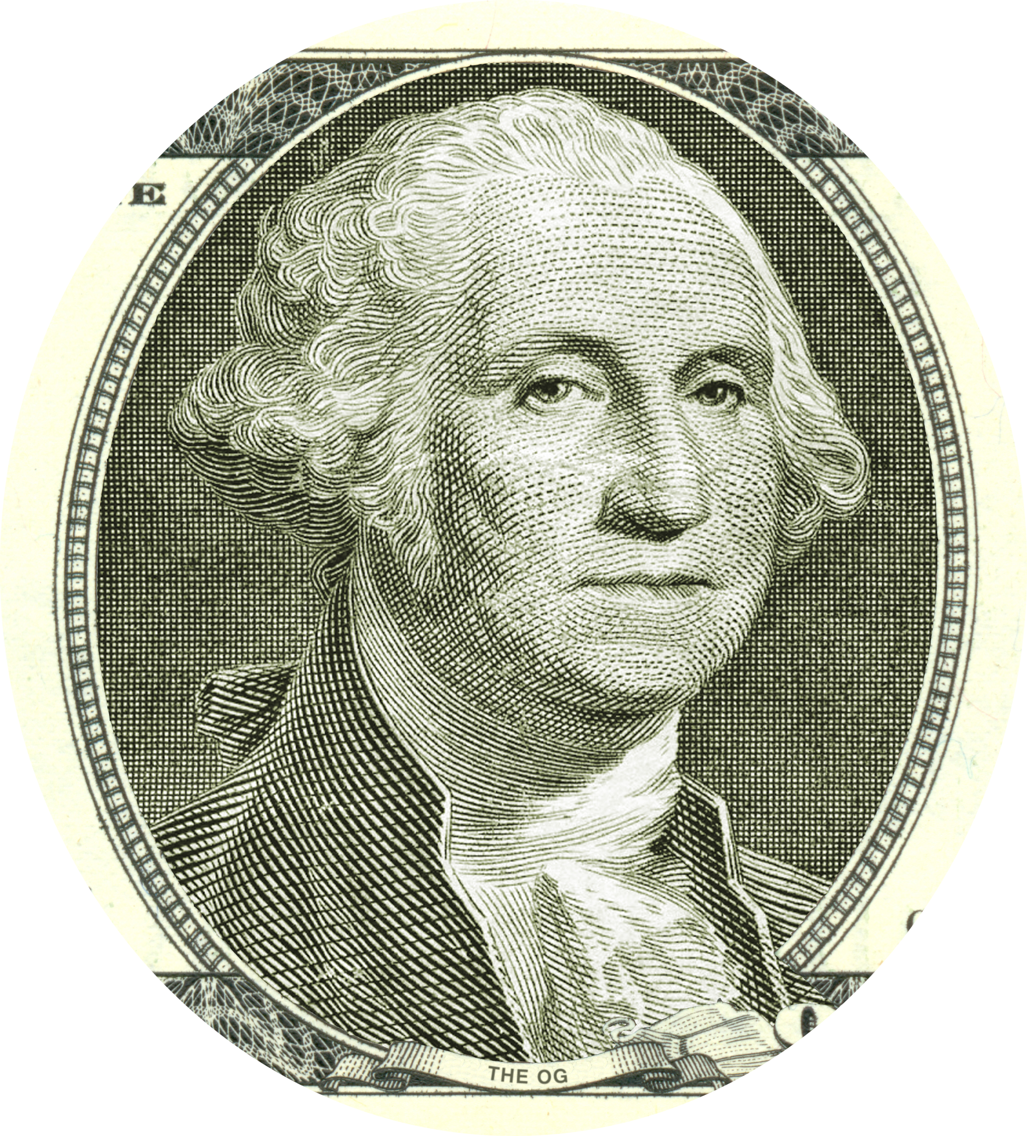 5 Tips On How To Spot A Counterfeit $100 Bill With - George Washington (2060x2279), Png Download